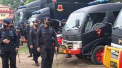 Antisipasi Gangguan Kamtibmas, Satbrimob Polda Banten Laksanakan Apel Gelar Pasukan