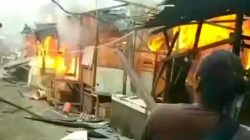 Puluhan Lapak Pedagang di Pasar Ciputat Ludes Terbakar, Terdengar Suara Ledakan