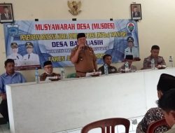 Pemdes Banyuasih Cigeulis Laksanakan Musdes Rancangan RKPDes Tingkatkan Pembangunan Desa