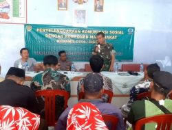KEGIATAN KOMSOS KORAMIL 0114 DAN POLSEK CIGEULIS BESERTA KOMPONEN MASYARAKAT
