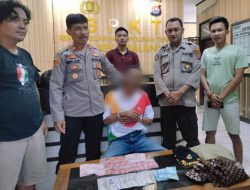 Seorang Petani Pengedar Uang Palsu Berhasil Diamankan Unit Reskrim Polsek Cibaliung Polres Pandeglang
