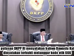 Sidang Putusan DKPP: Bawaslu Kab Lebak Langgar Kode Etik