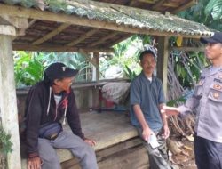 Bhabinkamtibmas Polsek Kawalu Sambang Warga