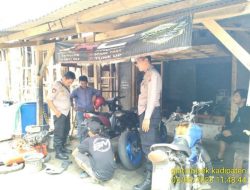 Sambang Warga Binaan, Bhabinkamtibmas Desa Cibahayu Polsek Kadipaten, Sampaikan Himbauan Kamtibmas