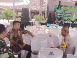 Mengantisipasi Kerawanan di acara hajatan warga Sinergitas TNI – Polri Lakukan Pengamanan