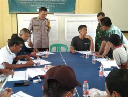 Sinergitas TNI-Polri Polsek Kawalu Polres Tasik Kota, Menghadiri Giat Forum Konsultasi Publik (FKP)