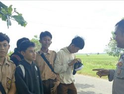 Tekan Angka Korban Tawuran Pelajar, Anggota Polsek Pedes Himbau Pelajar