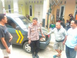 Kapolsek Majalaya menyambangi warga di Perum Citra Kebun Mas Kecamatan Majalaya Kabupaten Karawang