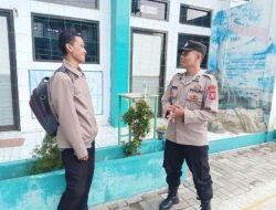 Sambang Warga, Bhabinkamtibmas Tuguraja Sampaikan Himbauan Kamtibmas