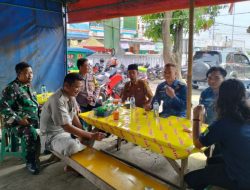 TNI-Polri Berdialog Bersama Kades dan Katar di Kantor Kecamatan Telukjambe Timur