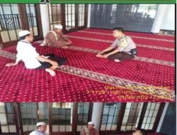 Bhabinkamtibmas Desa Sindangraja Polsek Jamanis Melaksanakan Kegiatan Sambang toga (tokoh agama) di Wilayah binaan