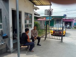 Polisi Berpatroli Prekat ke Perum Cluster Puri di Desa Pinayungan