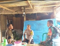 Bhabinkamtibmas dan Babinsa Sambangi Kampung Cidampa, Ciampel