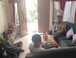 Bhabinkamtibmas Desa Citamba Polsek Ciawi Polres Tasik Kota sambangi warga Binaan dalam rangka silaturahmi dan ajak bersinergi dalam menjaga kamtibmas