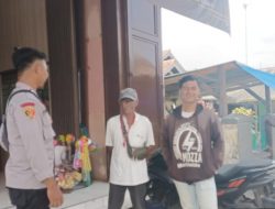 Patroli Prekat Polsek Lemahabang Polres Karawang Polda Jabar Di Pasar Tradisional