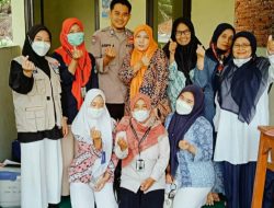 Sambang Bhabinkamtibmas Kelurahan  Cilamajang Polres Tasik Kota Polda Jabar, Sampaikan Himbauan Kamtibmas