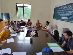 Bhabinkamtibmas Polsek Gunungtanjung Polres Tasik Kota Polda Jabar, Sinergitas 3 Pilar TNI-Polri-Pemerintahan Desa Monitoring kegiatan Forum Konsultasi Publik Pendataan Awal Registrasi Sosial Ekonomi (REGSOSEK) tingkat Desa Jatijaya