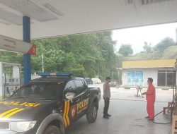 Polsek Pangkalan Laksanakan Patroli Presisi ke Objek Vital