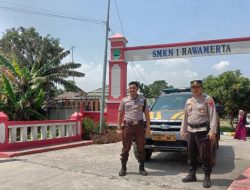 Antisipasi Pengumuman Kelulusan SMA, Polsek Rawamerta Gelar Patroli dan Pengamanan