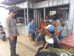 Polsek Batujaya Giat Jumat Berkah Bersama Tenaga Pengajar