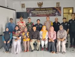 Polsek Tawang Polres Tasik Kota Polda Jabar, Sinergitas TNI-POLRI, Sambang menghadiri rapat pleno DPSHP Kel. Lengkongsari kota Tasikmalaya