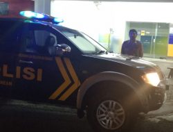 POLSEK CINEAM POLRES TASIK KOTA POLDA JABAR LAKSANAKAN PATROLI BIRU ANTISIPASI GANGGUAN KAMTIBMAS