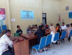 Bhabinkamtibmas Kelurahan Sambongjaya Polsek Mangkubumi Polres Tasikmalaya Kota Polda Jabar, Sinergitas 3 Pilar TNI-Polri-Pemerintahan Kota Tasikmalaya dalam kegiatan monitoring Forum Konsultasi Publik Pendataan Awal Registrasi Sosial Ekonomi di Kelurahan Sambongjaya