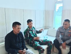 Polsek Gunungtanjung Polres Tasik Kota Polda Jabar, Bhabinkamtibmas dan Babinsa melaksanakan giat sambang di Desa Tanjungsari