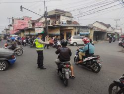 Kegiatan Strong Point Pagi Wujud Nyata Pelayanan Masyarakat oleh Polsek Kawalu Polres Tasik Kota Polda Jabar