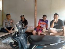 Giat POLSEK KARANGJAYA POLRES TASIK KOTA POLDA JABAR, sambang ke warga desa sekaligus memberikan himbauan dan pesan kamtibmas