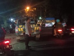 Tingkatkan Patroli Biru, Polsek Karangjaya  Polres Tasik Kota Polda Jabar, Sambangi Daerah Rawan Kamtibmas