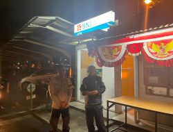 Polsek Tawang Polres Tasik Kota Polda Jabar, Tingkatkan Patroli Malam Pantau Wilayah Rawan Gangguan Kamtibmas