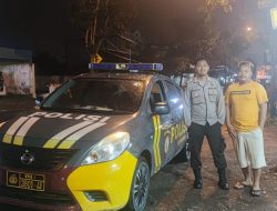 Patroli Biru Polsek Mangkubumi Polres Tasik Kota Polda Jabar, Sambangi Pos Kamling, Sampaikan Himbauan Kamtibmas