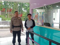 Patroli Rawan Siang Polsek Indihiang Polres Tasik Kota di Tempat Wisata