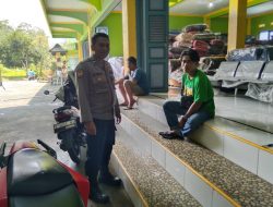 Bhabinkamtibmas Polsek Sukaresik Polres Tasik Kota, Sosialisasikan Program Bebeja Ka Polres kepada Warga Desa Sukaratu