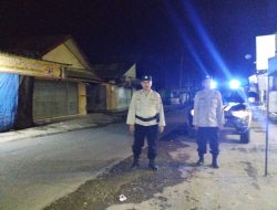 Tingkatkan Patroli Biru, Polsek Sukaratu Polres Tasik Kota, Guna Antisipasi Gangguan Kamtibmas