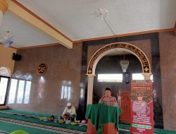 Hadiri Yaumul Ijtima, Kapolsek Cineam Polres Tasik Kota Polda Jabar, Sampaikan Himbauan Kamtibmas