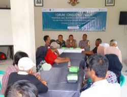 Bhabinkamtibmas Polsek Cibeureum Polres Tasik Kota Polda Jabar, Bersinergitas dengan 3 Pilar,  Monitor kegiatan Forum Konsultasi Publik di Kelrurahan Purbaratu