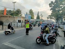Polsek Kawalu Polres Tasik Kota Polda Jabar Melaksanakan Strong Point Pagi