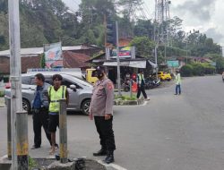 Personel Polsek Mangkubumi Polres Tasik Kota, Gelar Patroli Siang Antisipasi Gangguan Kamtibmas