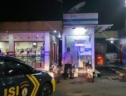 Patroli Malam Polsek Mangkubumi Polres Tasik Kota, Antisipasi Aksi Kriminalitas