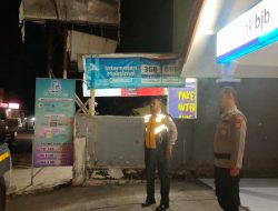 Patroli Polsek Pagerageung Polres Tasik Kota, Sambangi Obyek Vital, Antisipasi Tindak Kriminal