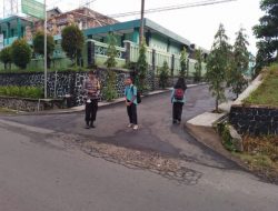Polsek Gunungtanjung Polres Tasik Kota Polda Jabar melaksanakan Gatur lalin