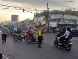 Polsek Kawalu Polres Tasik Kota Polda Jabar, Melaksanakan Strong Point Pagi