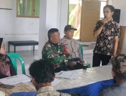 Bhabinkamtibmas Polsek Cisayong Polres Tasik Kota Polda Jabar, Sinergitas 3 Pilar TNI-Polri-Pemerintahan Kota Monitoring kegiatan Forum Konsultasi Publik Pendataan Awal Registrasi Sosial Ekonomi (REGSOSEK) tingkat Ds.Sukamukti