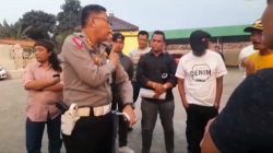 Diduga Oknum Anggota Polda Banten Eksekusi, Derek Mobil Yang Nunggak Cicilan Milik Warga