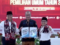 KPU Terima Berkas Pendaftaran Pasangan Anies Baswedan – Muhaemin Iskandar (Amin)