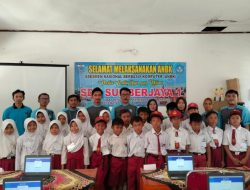 Kepala SDN Sumberjaya 1 Rohman S.Pd Dampingi Siswa ANBK Gelombang 1, 2 dan 3