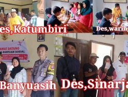 BLT El-Nino Sukses sampai ke KPM di 9 Desa Kecamatan Cigeulis Berjalan Kondusif Tersalurkan dengan Baik