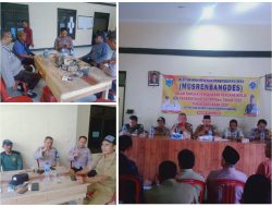 Tiga Personel Samapta Patroli Dialogis Sasar beberapa Lokasi Cipta Kondisi Ops Mantap Brata Polsek Cigeulis